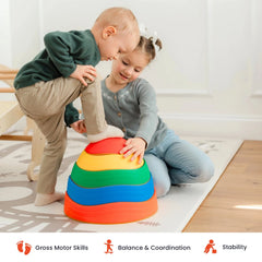 Tiny LandĀ® Stepping Stones - Rainbow Color