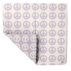 Imperfect | Peace Sign Organic Cotton Mat