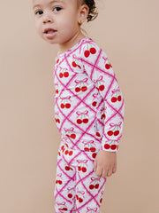 Bamboo Two Piece Set | Cherry Bow