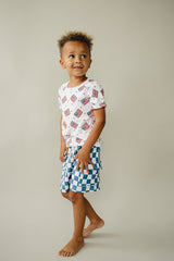 Cargo Shorts Set | Patriotic Vibes