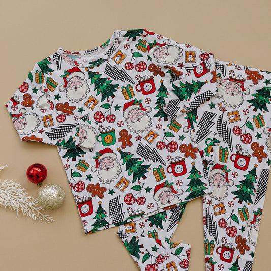 Bamboo Two Piece Set | Christmas Vibes