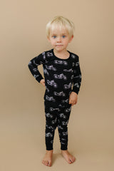 Bamboo Two Piece Set | Born to Ride Black