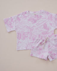 Shorts Set | Pink Camo