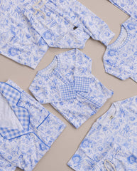 Jogger Set | Blue Flowers