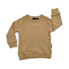 CREWNECK SWEATSHIRT - CAMEL
