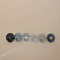FRIGG Natural Rubber Pacifier 6-Pack