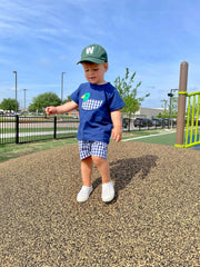 Hunter Green Letter Baseball Hat