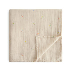 Organic Cotton Muslin Swaddle Blanket