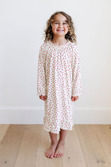 PREORDER Wendy Dress in Cranberry Dot