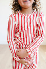 PREORDER PJ Set in Holiday Stripe