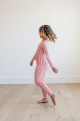 PREORDER PJ Set in Holiday Stripe
