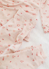 PJ Set in Love Notes