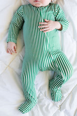 Baby Zip-Up in Alpine Stripe