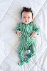 Baby Zip-Up in Alpine Stripe