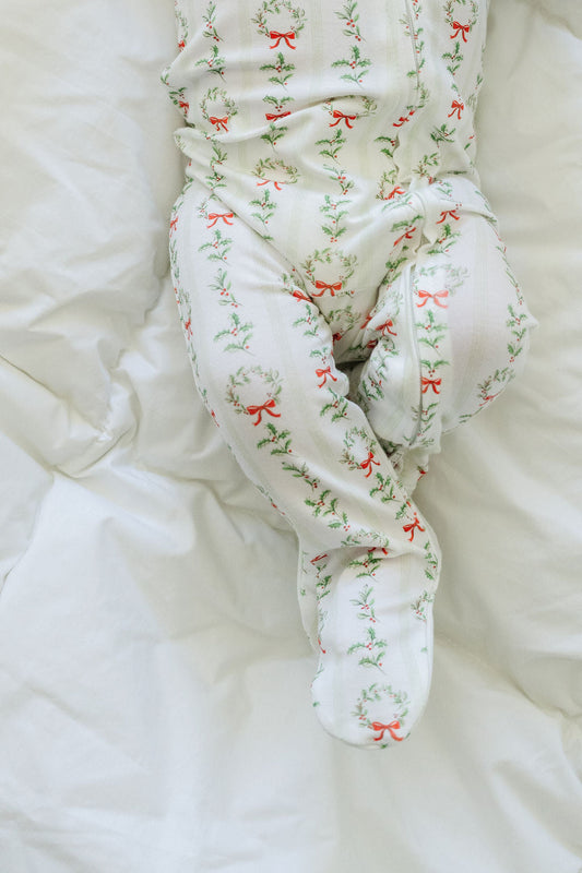 Baby Zip-Up in Holiday House