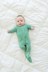 Baby Zip-Up in Alpine Stripe