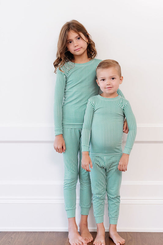 PJ Set in Alpine Stripe
