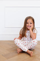 Short Sleeve PJ Set in Strawberries