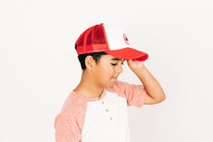 Firetruck Patch Trucker Hat