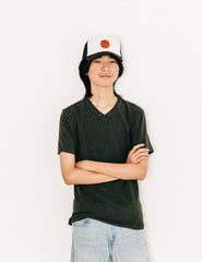 Basketball Patch Trucker Hat
