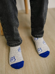 Smiley/Peace Socks 2 Pack