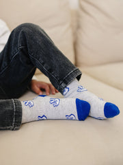 Smiley/Peace Socks 2 Pack