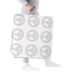 Peace Sign Vegan Leather Cover
