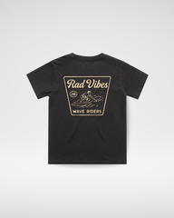 THE MAVERICKS TEE - FADED BLACK