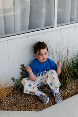 Dusty Star Pants - Blue