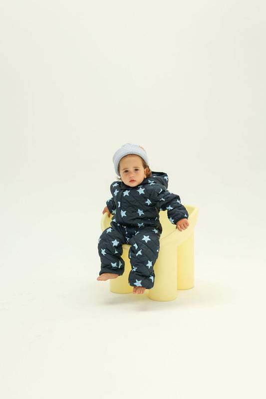 Freddie Bear Suit - Blue Stars