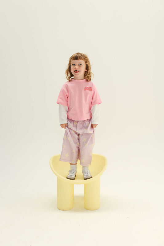 Party Layers Tee - Pink