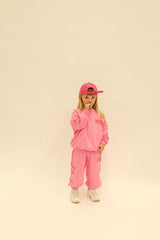 Siblings Set - Pink Trackpants