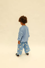Doc Sweater - Blue + Yellow