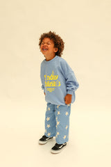 Doc Sweater - Blue + Yellow
