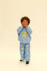 Doc Sweater - Blue + Yellow