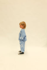 Siblings Set - Blue Trackpants