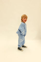 Siblings Set - Blue Trackpants