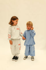 Siblings Set - Blue Trackpants