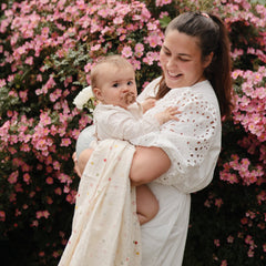 Organic Cotton Muslin Swaddle Blanket