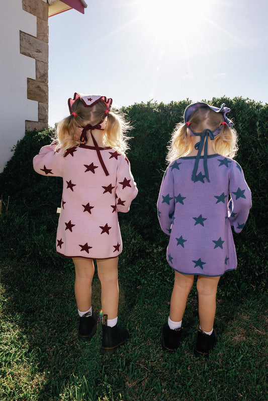 Lucky Stars Bandana - Soft Pink