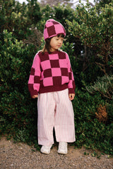 Ninch Pants - Pink Stripes