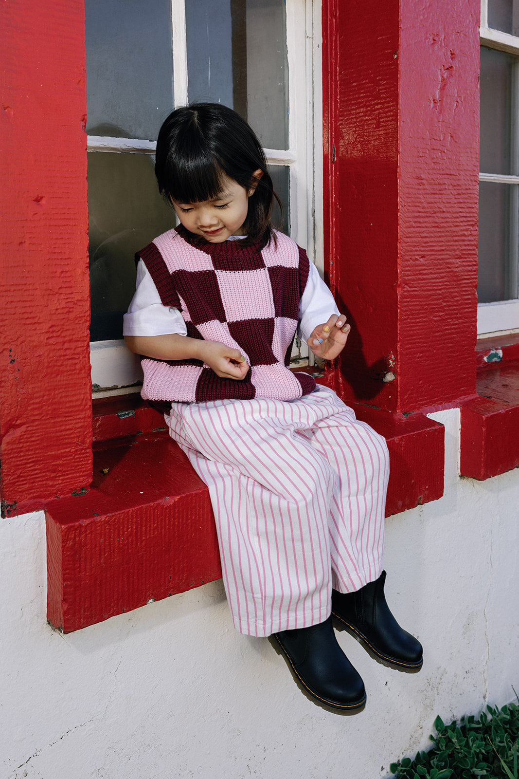 Nonno Vest - Soft Pink