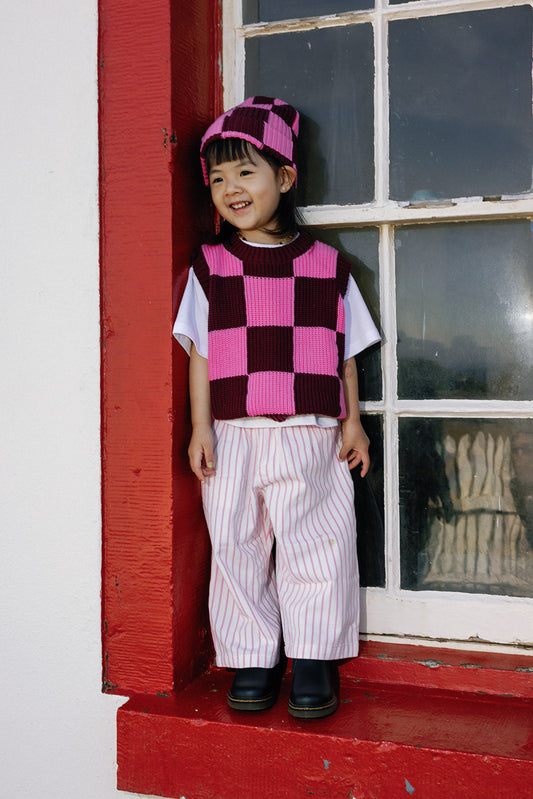 Sunday Beanie - Bright Pink