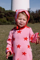 Lucky Stars Bandana - Pink + Red