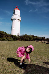 Lucky Stars Dress - Bright Pink