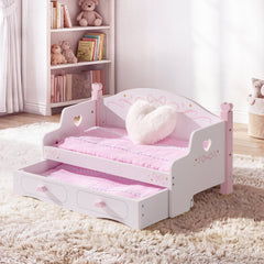 ROBUD Ballet Series - Wooden Baby Doll Bunk Bed Sofa