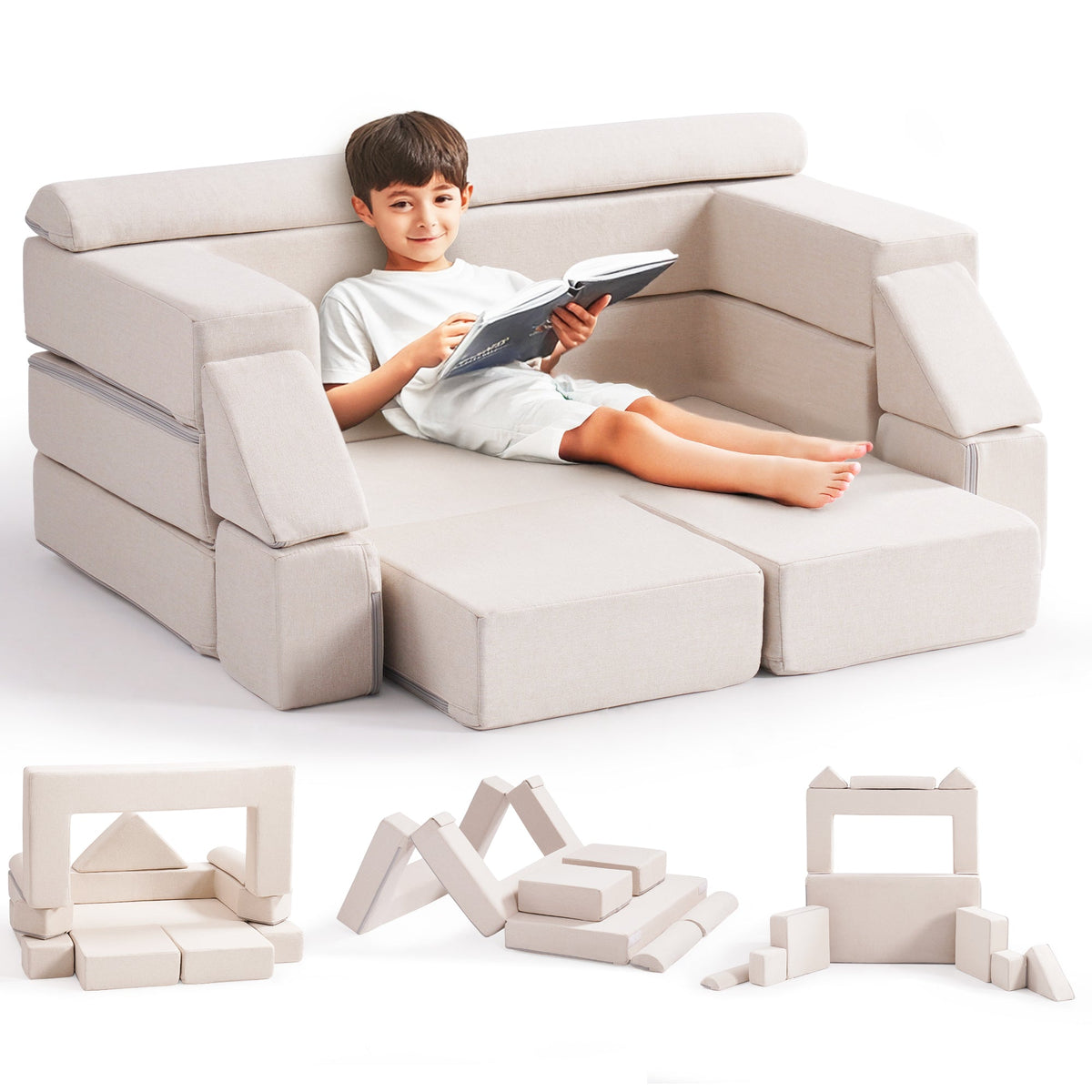 ROBUD Modular Kids Play Couch