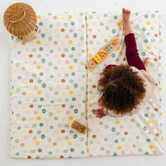 Playful Posies Organic Cotton Mat