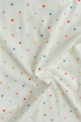 Short Sleeve PJ Set in Confetti Pointelle
