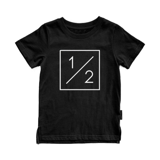 HALF BIRTHDAY TEE - BLACK